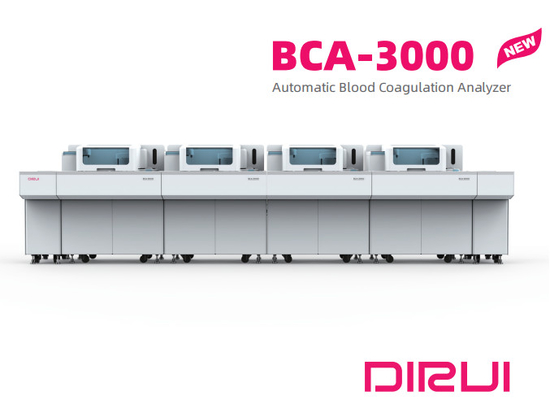 हाथ में रक्त स्वचालित जमावट विश्लेषक अनुकूलित BCA-3000