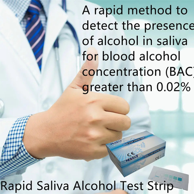 ब्रेस्ट मिल्क अल्कोहल टेस्ट स्ट्रिप्स CE ब्रेस्ट मिल्क फीडिंग अल्कोहल टेस्ट के लिए आसान उपयोग