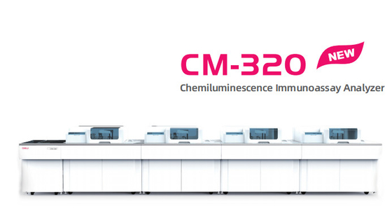 320T/H केमिलुमिनेसेंस Clia Immunoassay विश्लेषक ISO CM-320