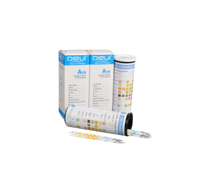 मूत्र विश्लेषण परीक्षण पट्टी 0-30mg/dL 1-2 मिनट